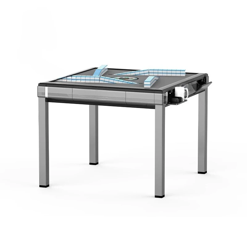 Automatic mahjong machine household mahjong card table dining table integrated imitation jade rotorcraft mahjong tiles
