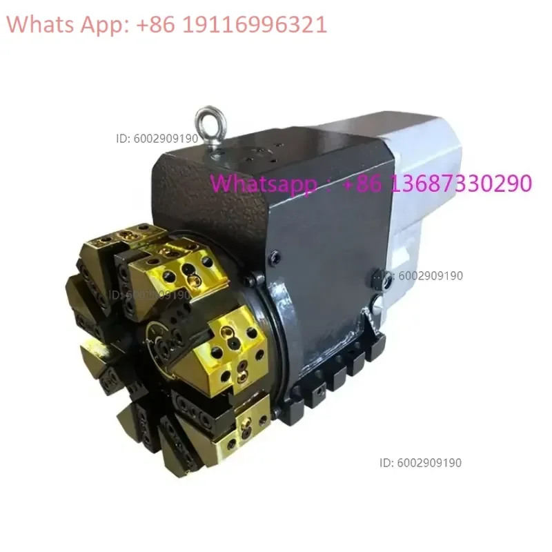 High precision XWD120-6 electric CNC turret 6-station quick change tool column inclined bed lathe CNC turret