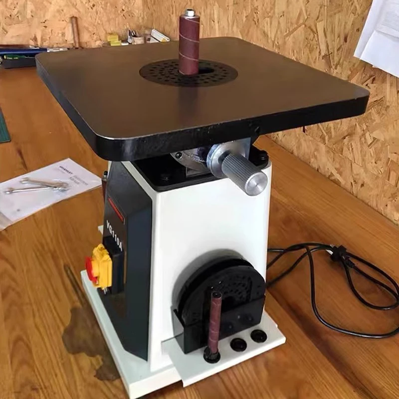 Desktop sand column machine sand mill sand roller machine woodworking furniture musical instrument polishing VG110A