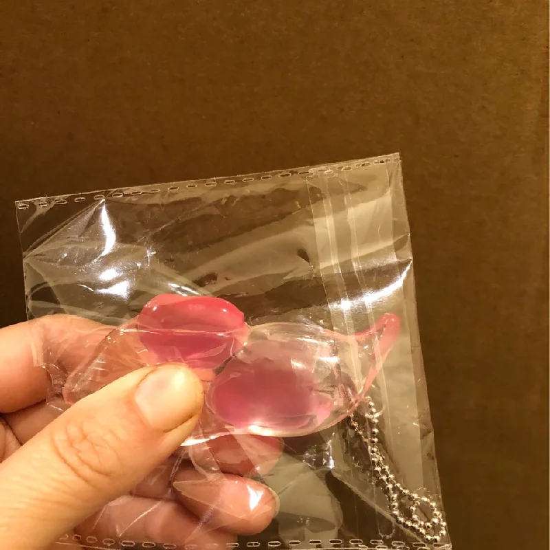 Nouveauté support transparent et pois doux, double haricot extrudé, jouet du bout des doigts TPR, mini pendentif amusant pour enfants, cadeaux