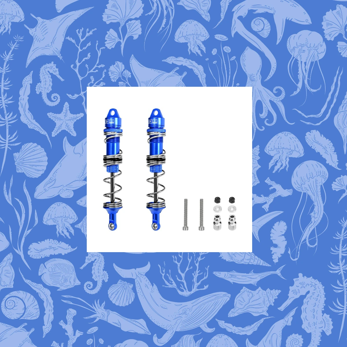 

GPM Alu Rear Double Section Spring Dampers For ARRMA Kraton Notorious Outcast RTR ARA106060