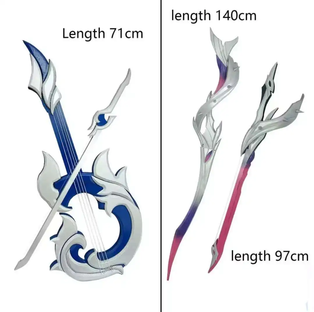 Helektra Sword and Violin Weapons Game Honkai:Star Rail Cosplay Props Halloween Christmas Fancy Party Costume Accessories