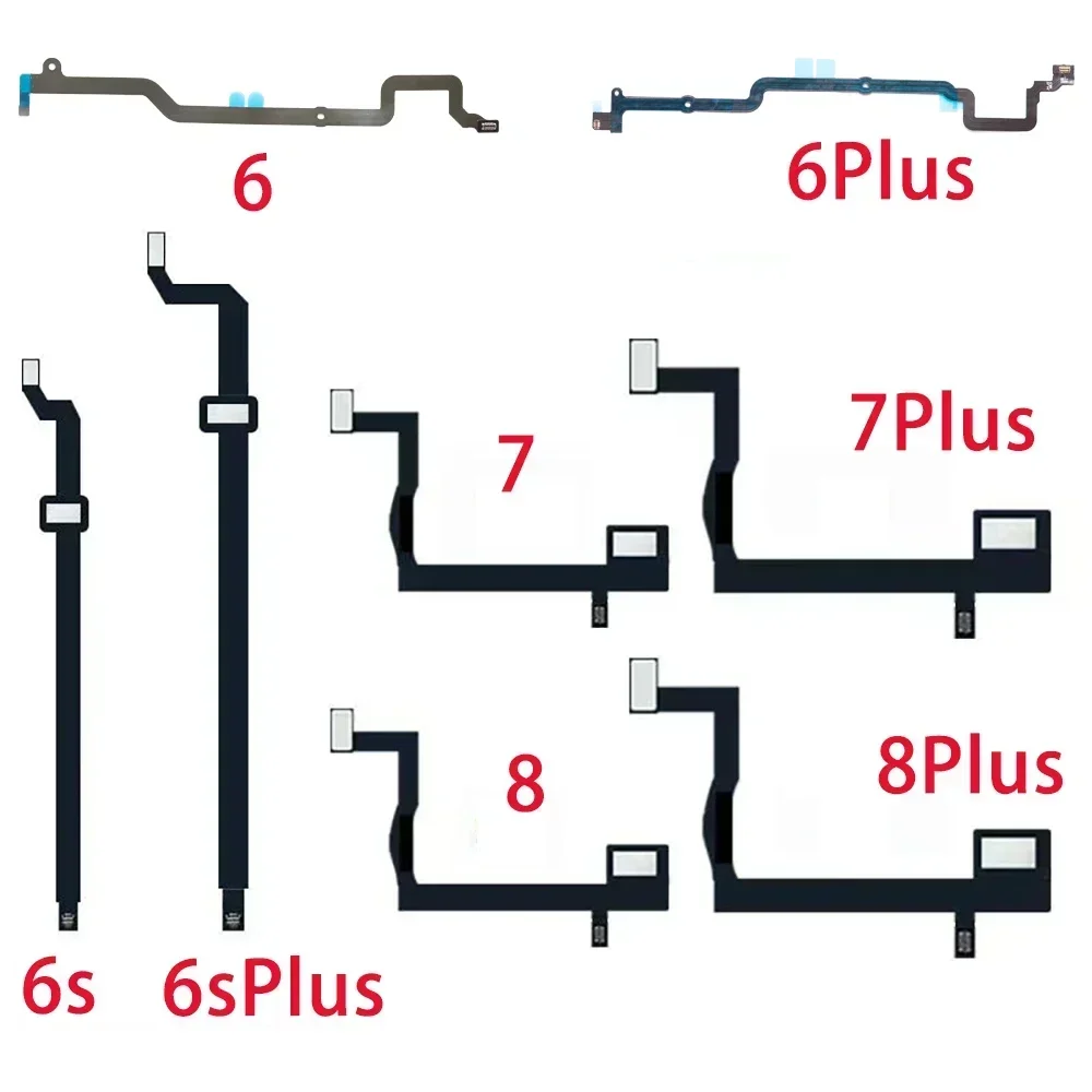 Home Butoon and Home Touch ID Return Fingerprint Button Motherboard Connection Connector Flex Cable  for IPhone 6 6S 7 8 Plus