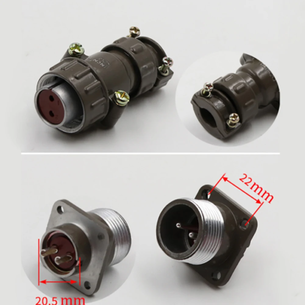 Durability Aviation Contacts Flange Industrial Metal Mount Pin Aviation Business Cable Business Durability Aviation