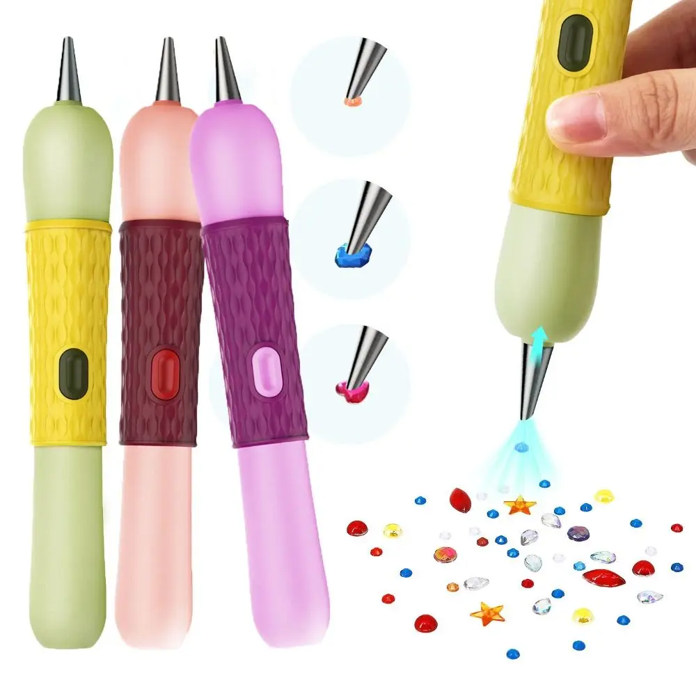 

Rechargeable Electric Diamond Painting Pen Ipx5 Waterproof Easy to Clean Painter Vacuum Diamond Art Pen