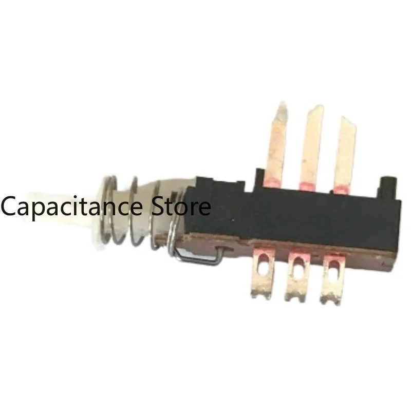 5PCS Self locking  2*3 pin position switching  power  press  6pin with long  foot button