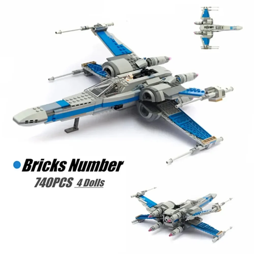 Technical Space STARS-MILITARY Spaceships Fighters Robot Droid GALAXY-WARS Model Building Block Brick Toys Kid Gift Christmas