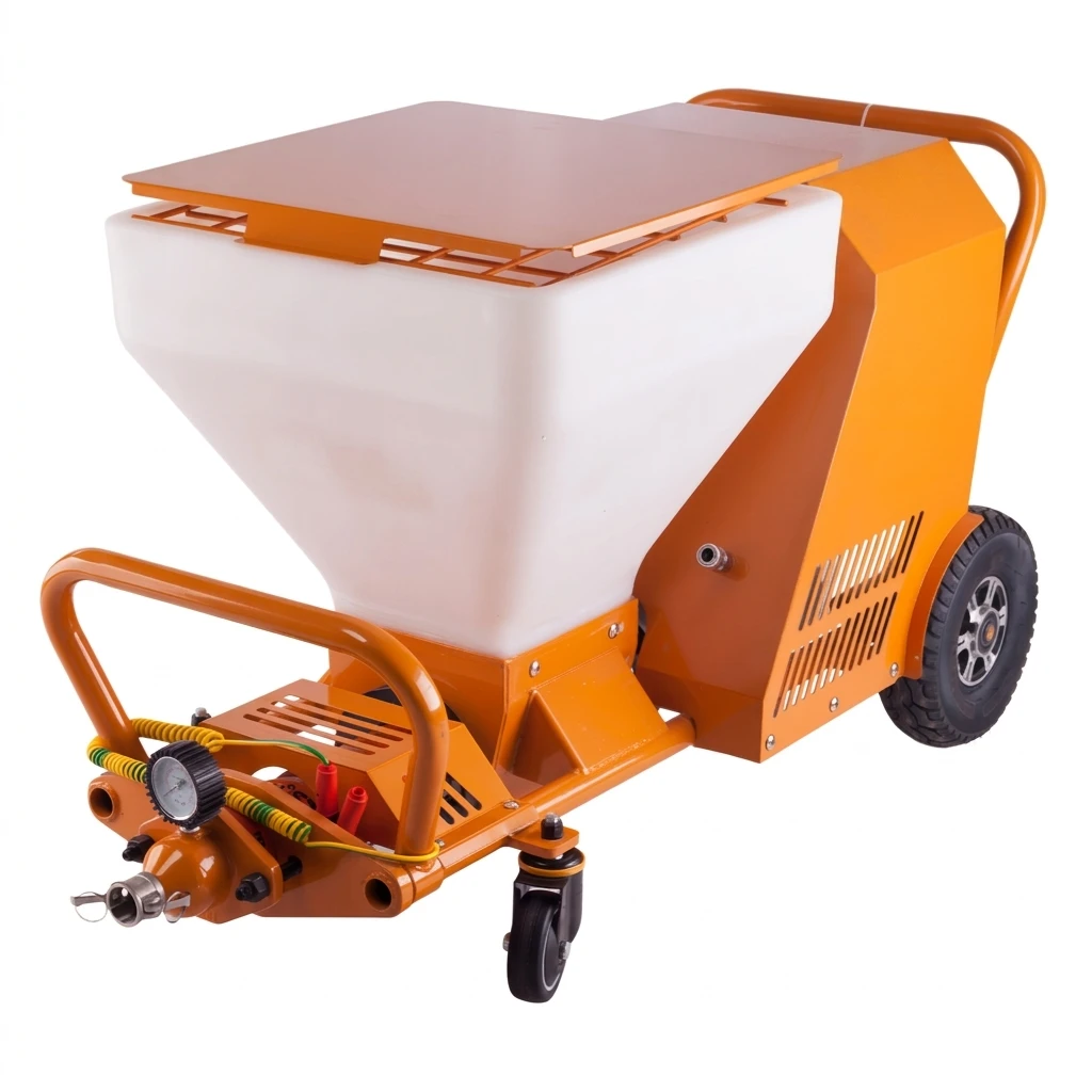 for New Wholesale 3200W 35bar Durable Brushless Paint Sprayer Engine Pump 50L Hopper Adjustable Length Multifunctional%