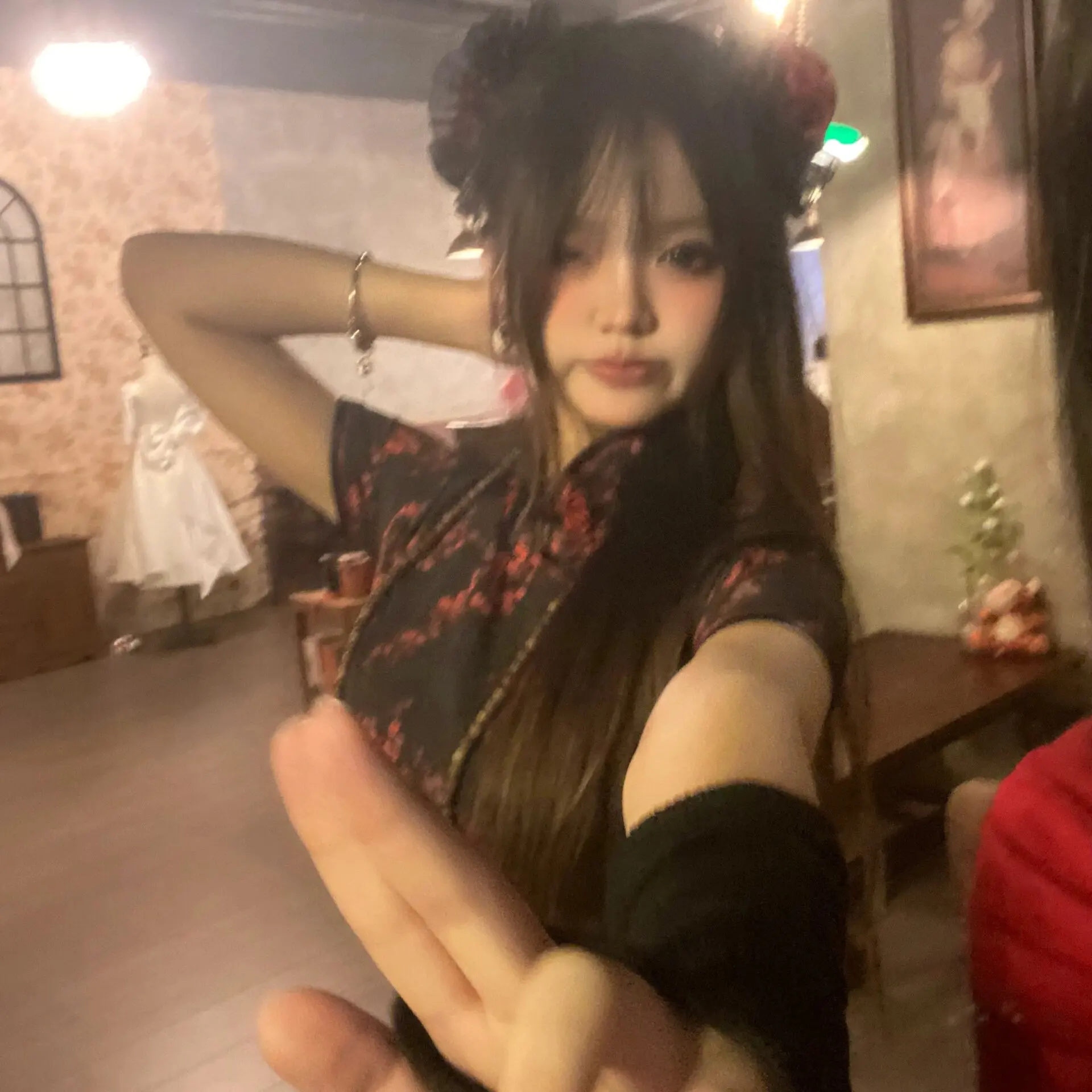 فستان تشيونغسام جديد بالطراز الصيني، زي تنكري للهالوين وعيد الميلاد، زي خادمات بأكمام قصيرة، زي نسائي قصير #3