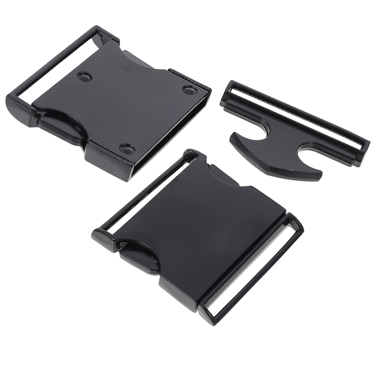 

2 Pcs Metal Buckle Silver Alloy Lightweight Durable DIY Clothing Accessories Waist Belt Connector Decorative Buckles For Coats