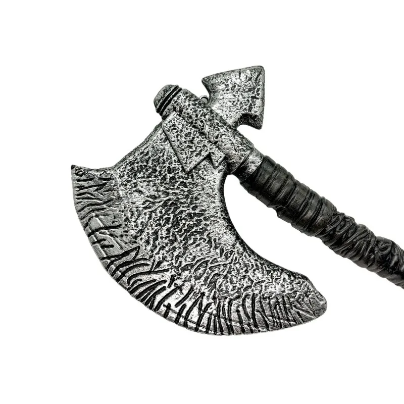 Hacha pirata de 46m/18,11 pulgadas, plástico, periféricos de animé, modelo de accesorios, suministros para fiesta de Halloween, juguetes coleccionables para exhibición de escritorio