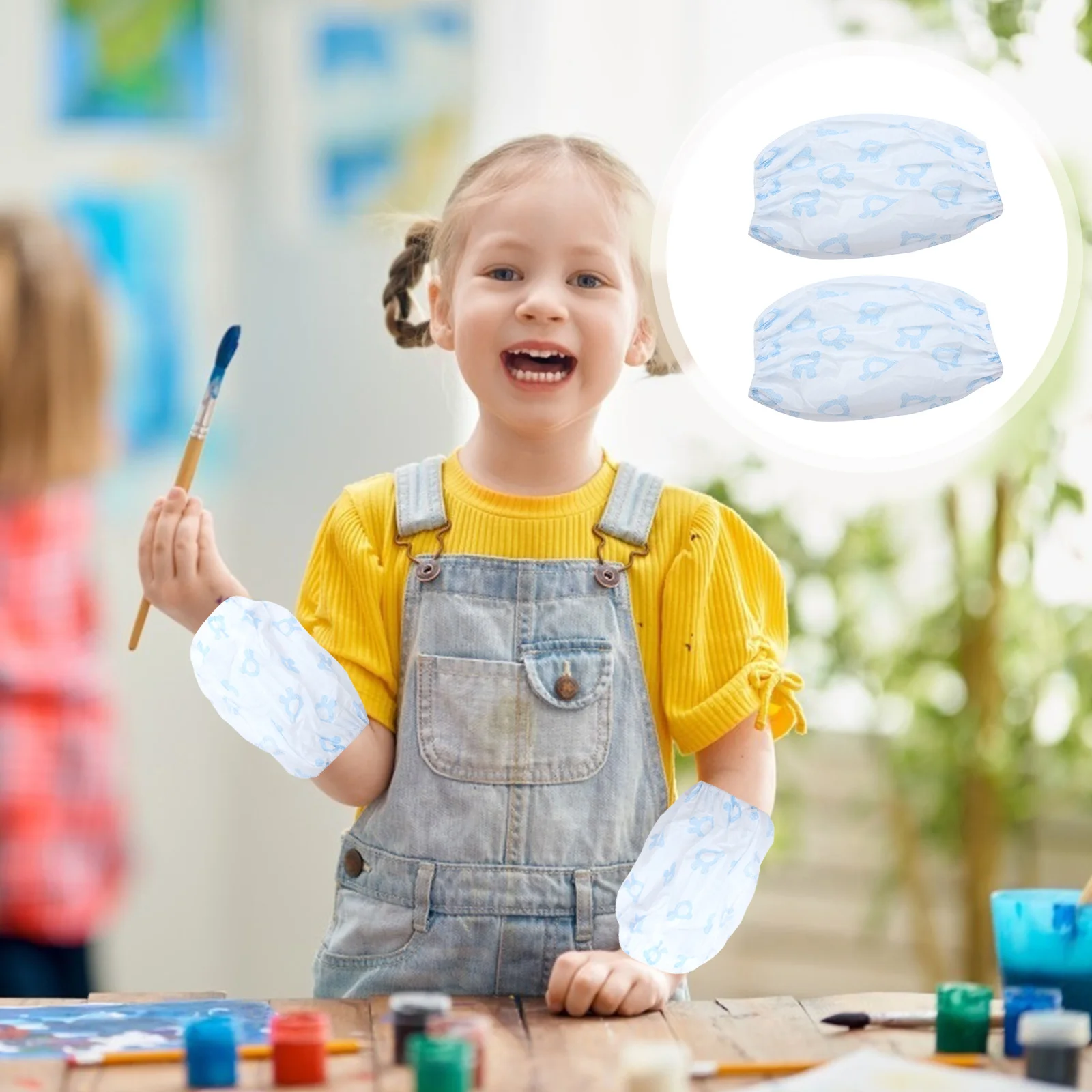 

10 Pcs Waterproof Sleeve Covers Kids Clothes Protective Children Pe Film Toddler Lightweight Multipurpose Baby Boys Girls