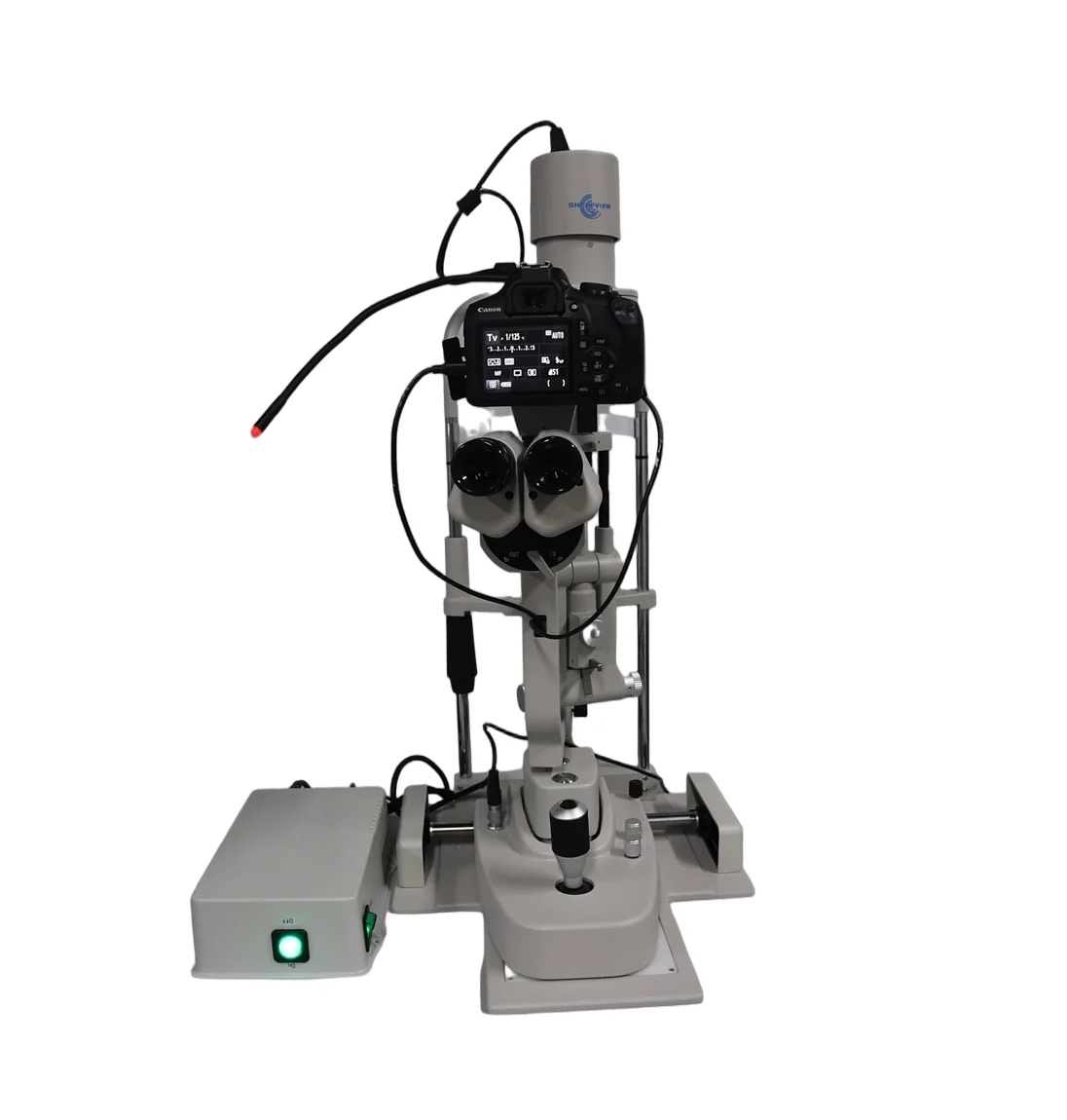 High Accuracy SL-880 Digital LED Slit Lamp Microscope Ophthalmic Instrument for Accurate Eye Examination 1 Year Warranty