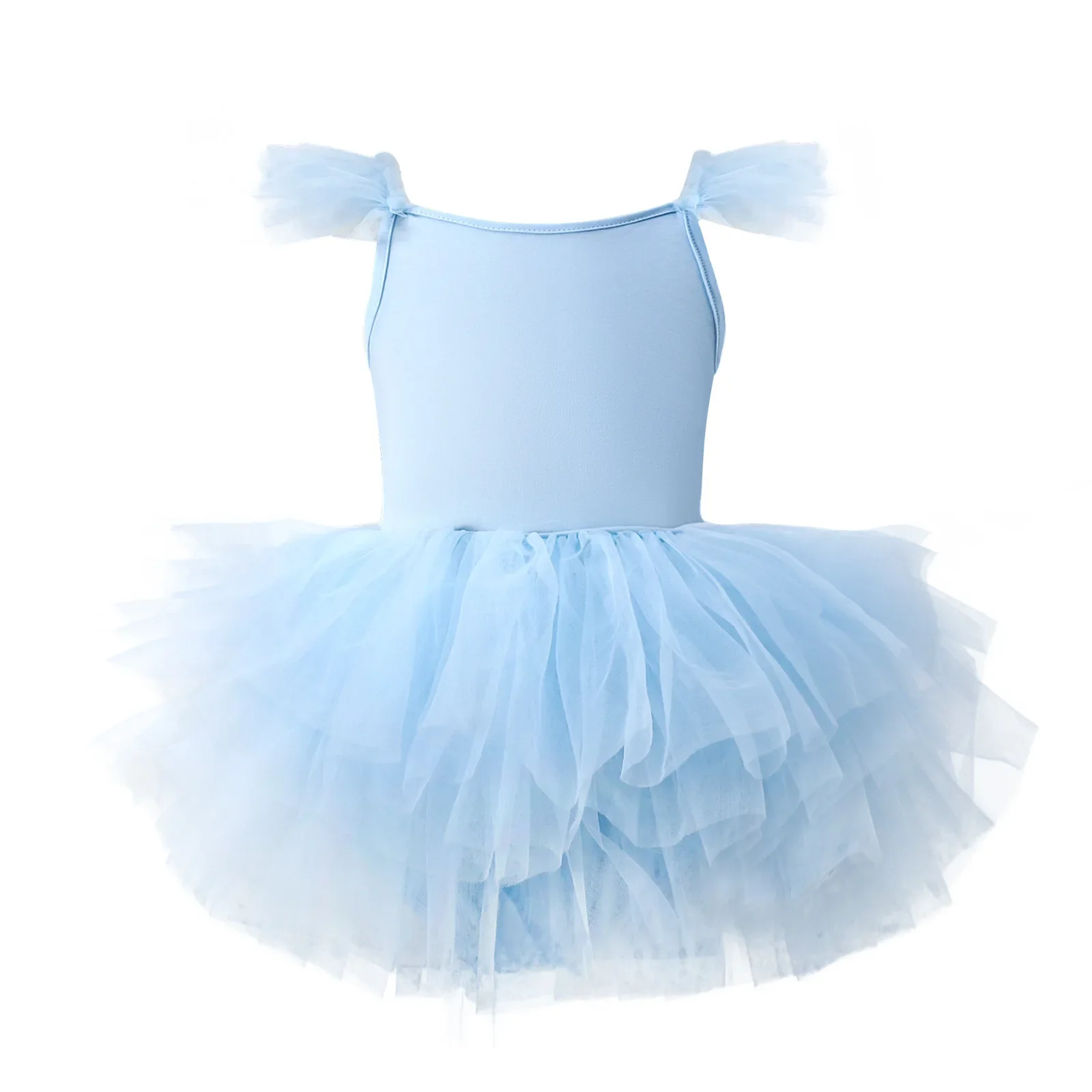 New Girl Ballet TuTu Dress 2-8 Ys Fashion Professional Kids Dancing Party Dress Performance Costume Princess Wedding Dress