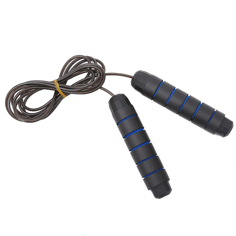 

2024 Wholesale High Quality Custom Adjustable Exercises Weighted Heavy Jump Rope EVA Foam Handle Bearing Skip Rope