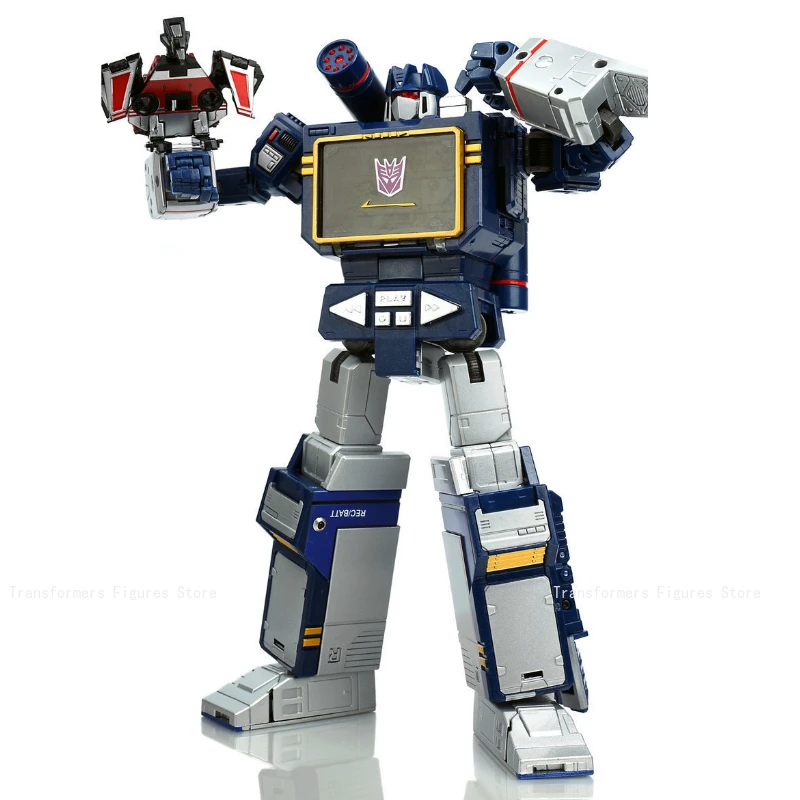 Na Stanie Masterpiece Transformer MP-13 Ko Soundwave G1 Figurka Filmowa Model Anime Akcja Robot Transformujący Zabawki Prezenty Festiwalowe