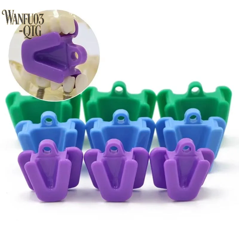 3pcs/set Dental Occlusal Pad Rubber Bite Opener Blocks Mouth Prop Cheek Retractors Small Supplies Dentistry Tools