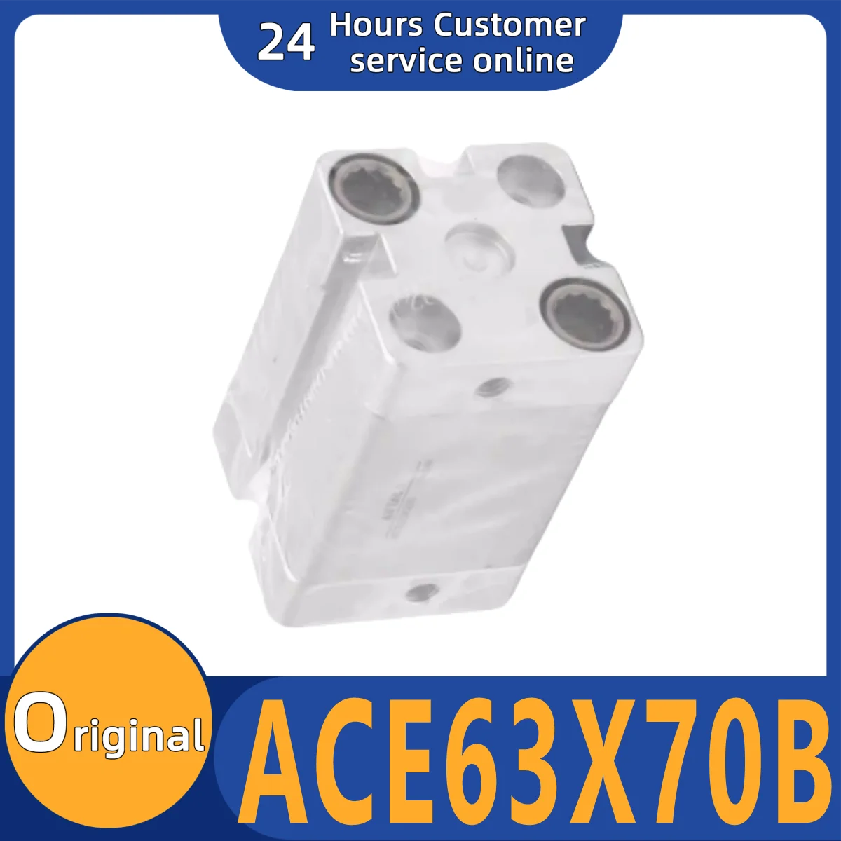 

Brand new original compact cylinder ACE63X70B ACE63X75B ACE63X5 ACE63X10