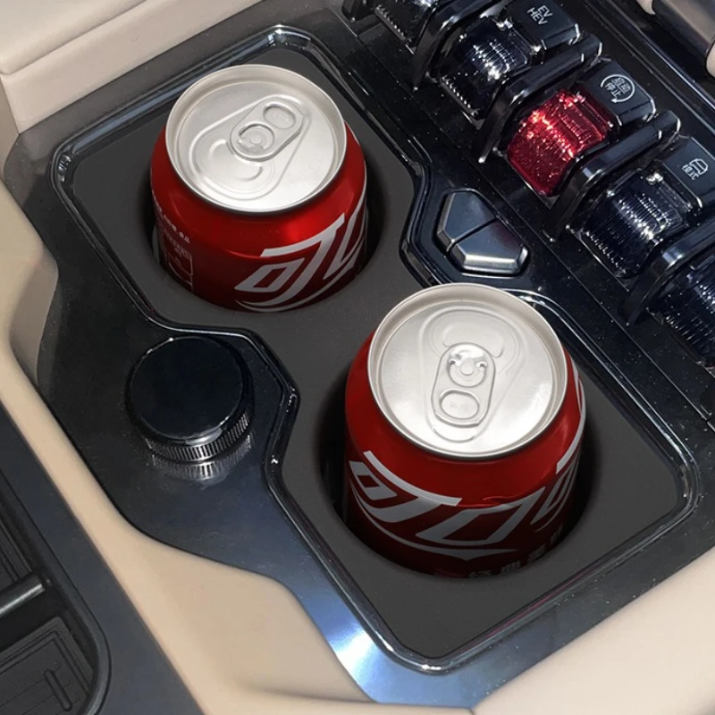 For BYD Formula Leopard 8 Car Interior Modification Accessory Silicone Central Control Water Cup Holder Protective Seat Cover