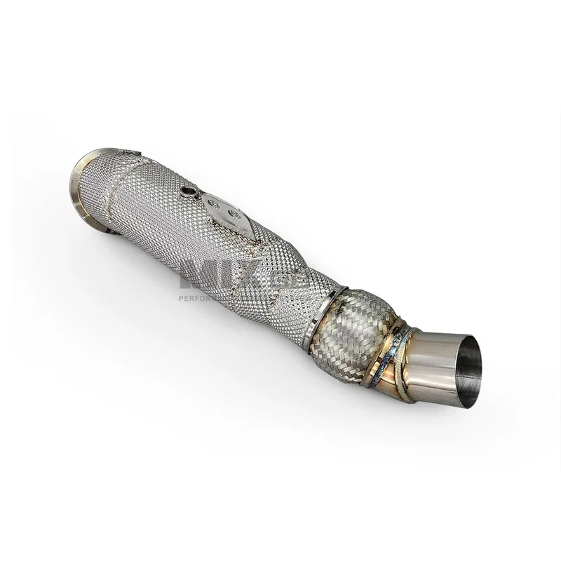 

Suitable for BMW X7 G07 3.0T 2019-2023 quality Polishing stainless steel NO Cat exhaust downpipe Increased power