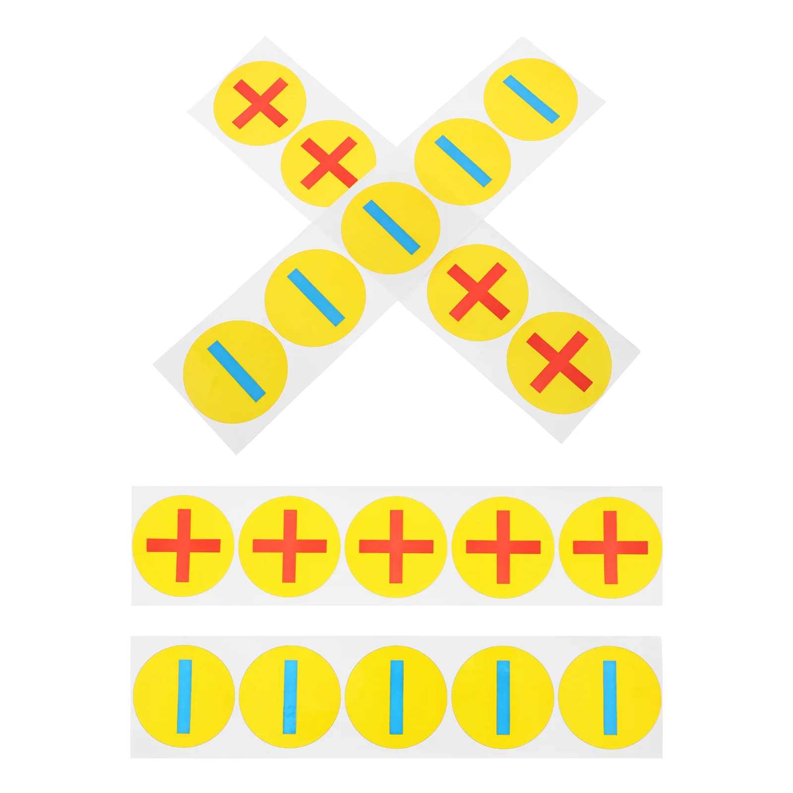

4 Sheets Polarity Marking Stickers Circuit Breaker Labels Electrical Panel