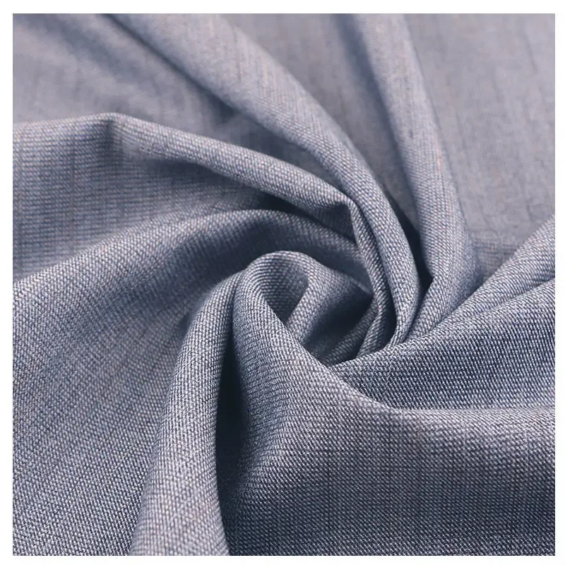 Spring Thin Men\\\'s Suit Fabric Micro Elasticity By The Meter for Clothes Dress Vest Uniform DIY Sewing Grid Stripe Cloth Black