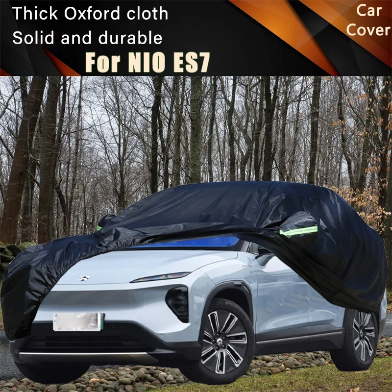 

For NIO ES7 Car Full Outer Covers Outdoor Waterproof Dustproof Sun Rain Snow Protection Exterior Car Accessories
