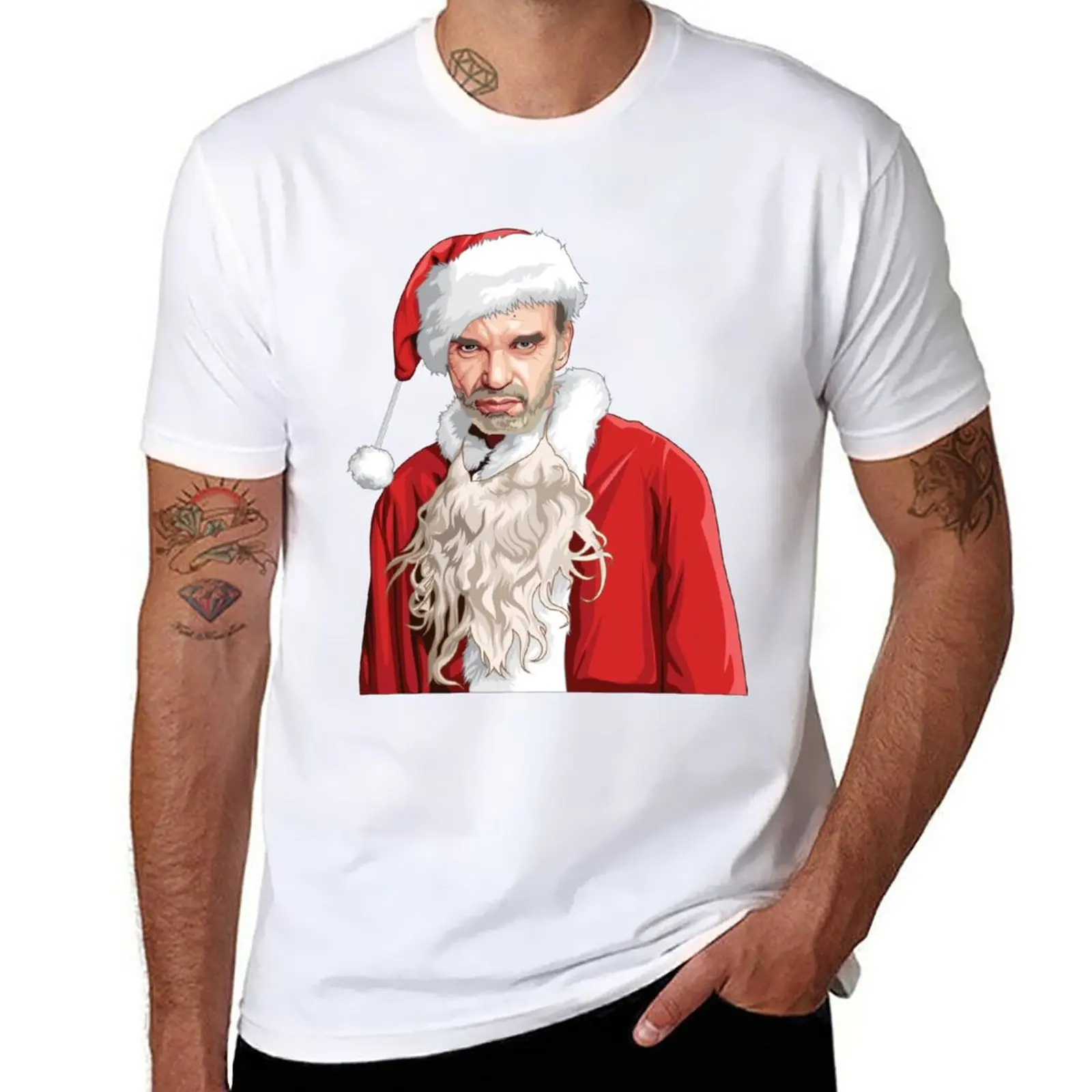 Bad Santa T-Shirt sublime t shirt quick drying t-shirt oversized t shirt men