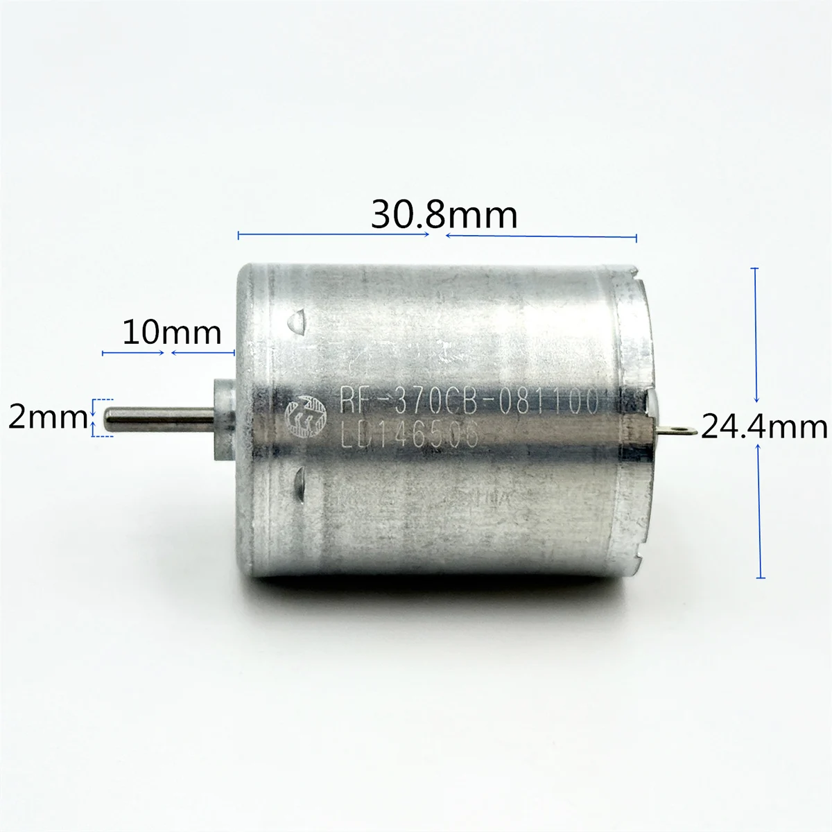 MABUCHI RF-370CB-081100 DC Motor DC 6V 12V 15V 24V Slow Speed Front Ball Bearing 24mm Round Mute Power Saving Engine