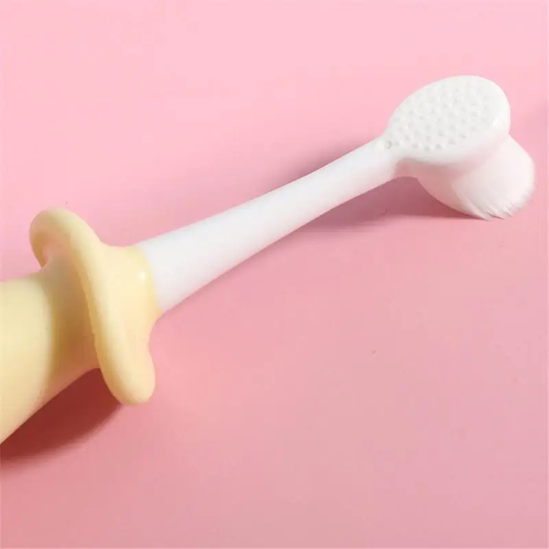 Cartoon Characters Well-designed Easy-grip Infant-friendly Gentle Cleaning Teeth Protection High-density Brush For Kids