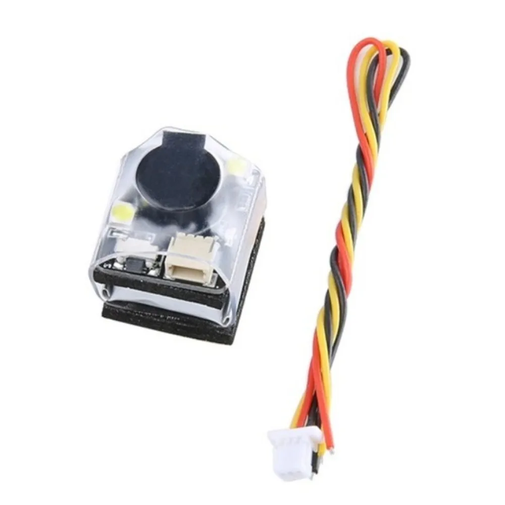 New 100 Decibels YR50B_S Finder Programmable LED Light Buzzer Easy Use BF CF F7 RC Airplane Parts for FPV Quadcopter