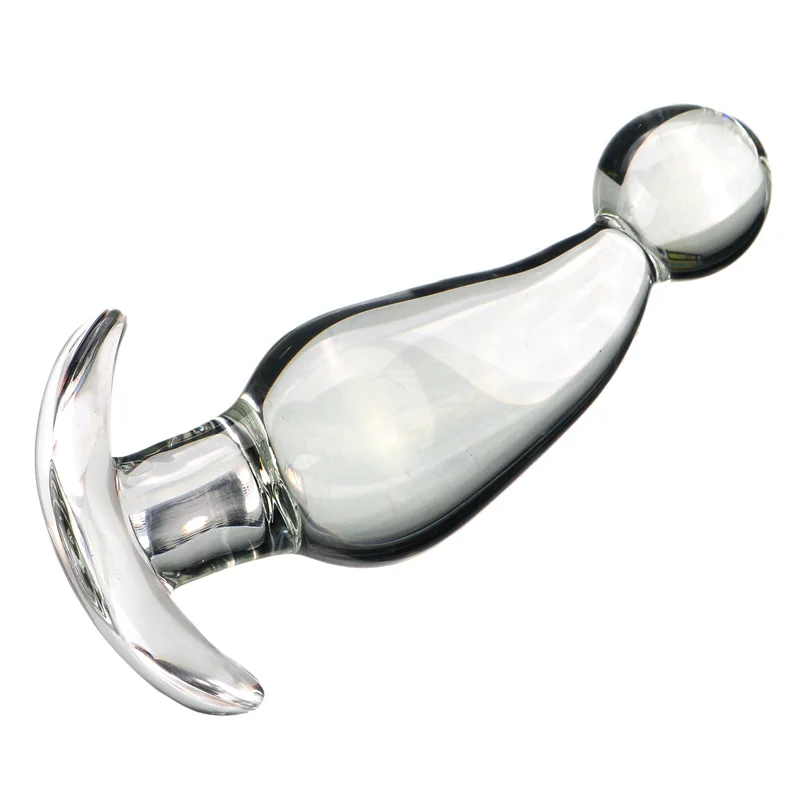 TleMeny Transparent Anchor Glass Anal plug For Women Butt Plugs Penis Anus Dildo Adult Masturbation Adult Gay Sex Toy Lover Gift