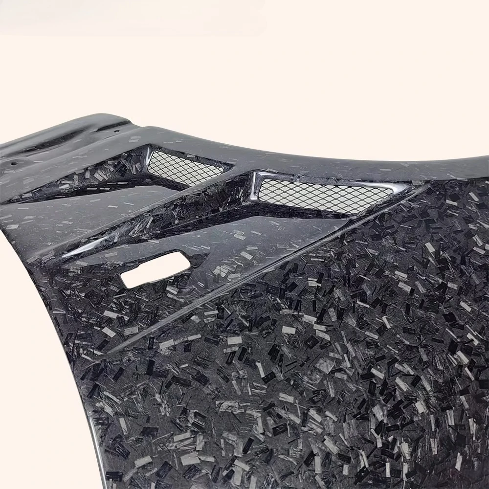 For Skyline R33 (GTR Only) Body Parts BN-Style Forged Carbon Front Fender Pair 5