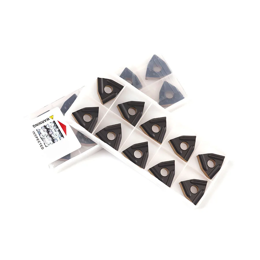 Tour CNC carbure, outil de tournage externe, insertion de tournage, WNMG080404R-S WNMG080404L-S T8125 WNMG080408R-S WNMG080408L-S T8125, 10 pièces