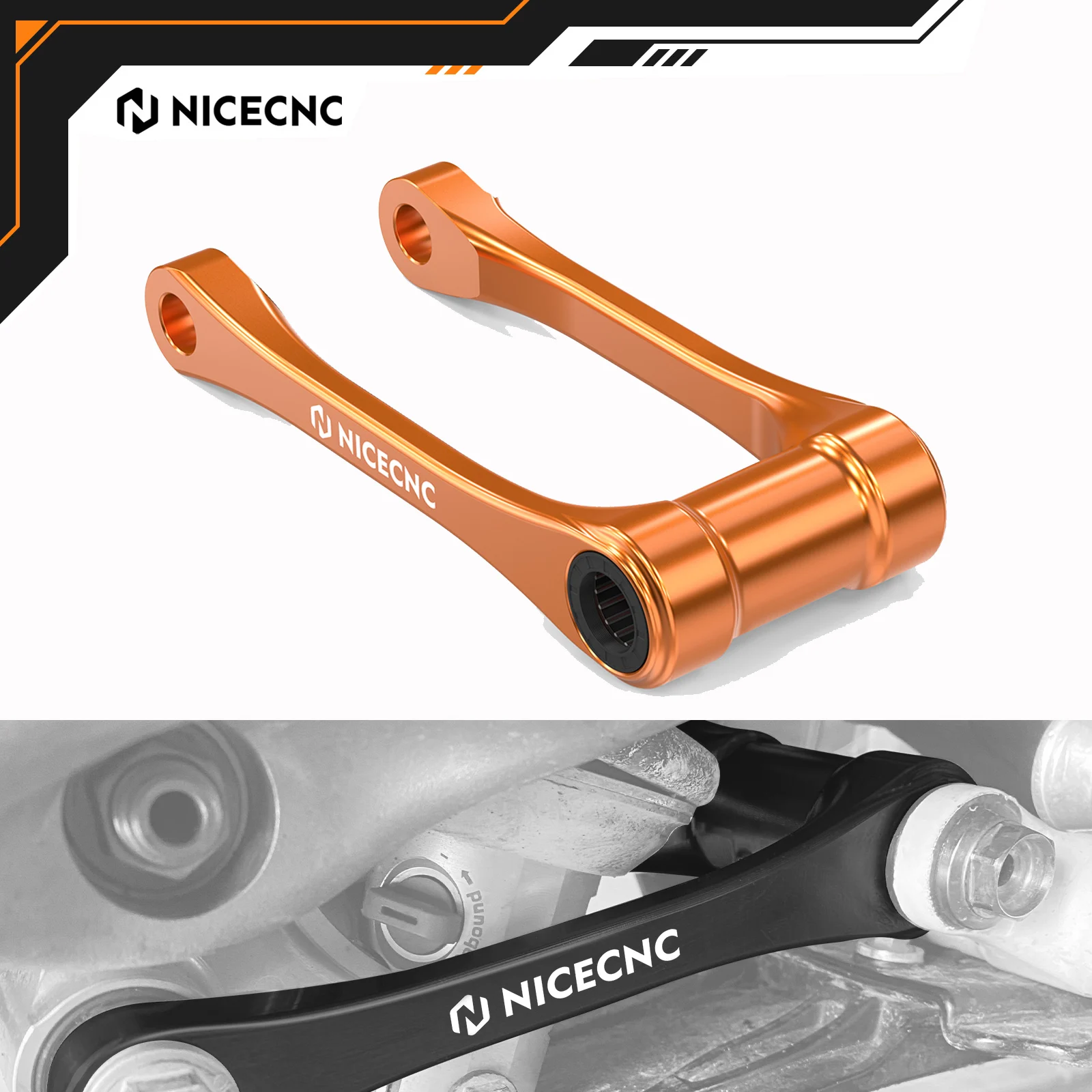 NICECNC لـ KTM SX 125 SX-F 450 SX250 XC300 SX-F 250 XC-F 350 XC-F 450 XC125 SX150 SX300 XC250 XC-F 250 2025 1 "رابط خفض