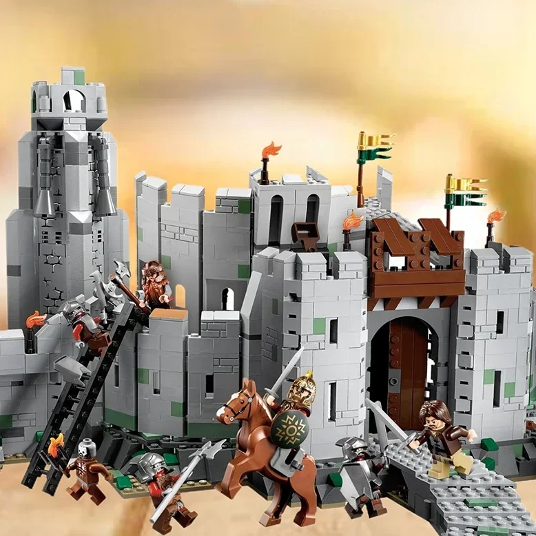 1368 pcs The Ring Building Blocks Set, Battle of Helm's Chasm Construction Kit for children Gift