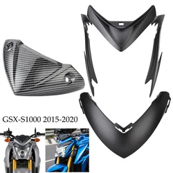 For Suzuki GSX-S1000 GSXS 1000 GSX S1000 2015 2016 2017 2018 2019 2020 Front Headlight Cowl Headlamp Upper Nose Cover Fairing
