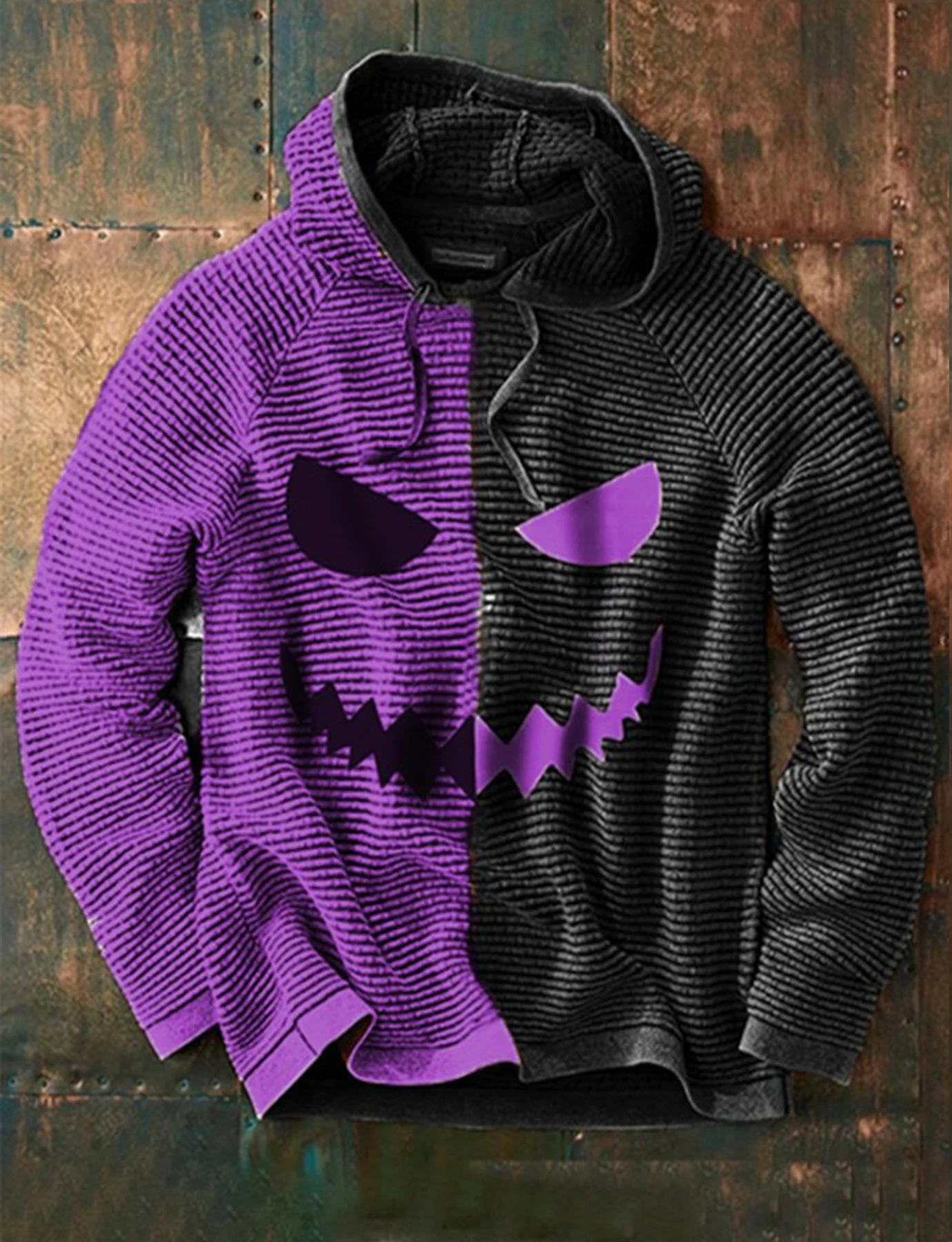 Halloween Men's Graphic Hoodie Pumpkin Prints Classic Casual 3D Pullover Holiday Fashion Hoodies Thin Style Long Sleeve Hooded