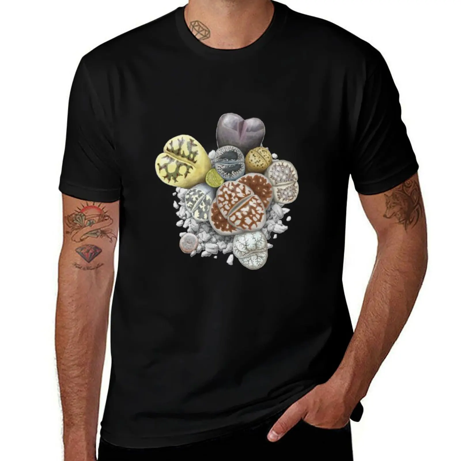 Lithops Cluster (No Labels) T-Shirt Holiday Party Tee Shirt