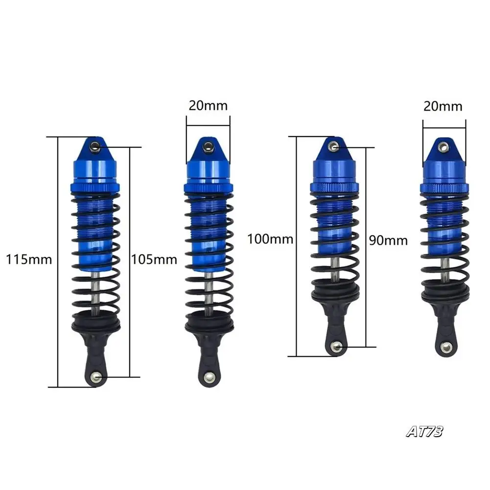 Metall-Stoßdämpfer vorne und hinten für Traxxas Slash 4X4 VXL 2WD Rustler Hoss Stampede 1/10 RC Car Upgrades Teile