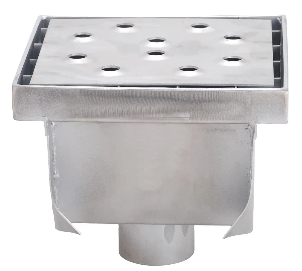 300X300 Commercial Kitchen 201 Stainless Steel Drain