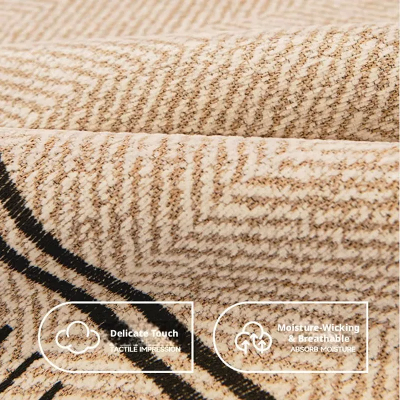 Thickened Herringbone Chenille Sofa Cover, Non-slip Anti-fouling Wear-resistant Couch Cushion, Modern Home Living Room Sofa Mat