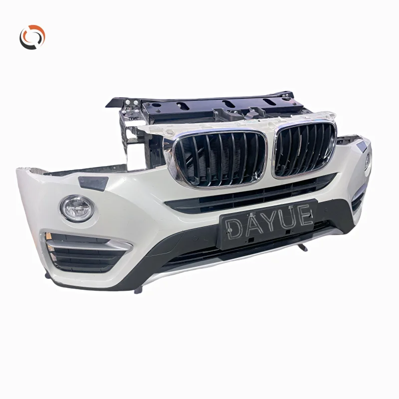 High Quality  for X4 F26 Front Bumper Body Kit Plastic with Integrated Headlight Grille Radiator and Surround