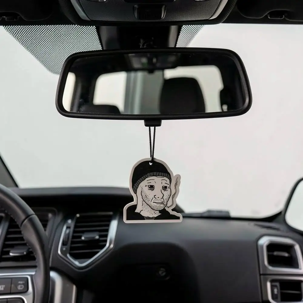 Car Air Freshener with Activated Charcoal Technology Odor Absorber for Clean Air in Vehicle
