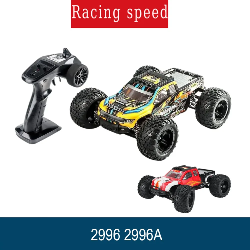 

HBX 2996/2996A 1/10 2.4G 4WD RC Car 32-45km/h Brush/Brushless LED Off-Road Truck For Children