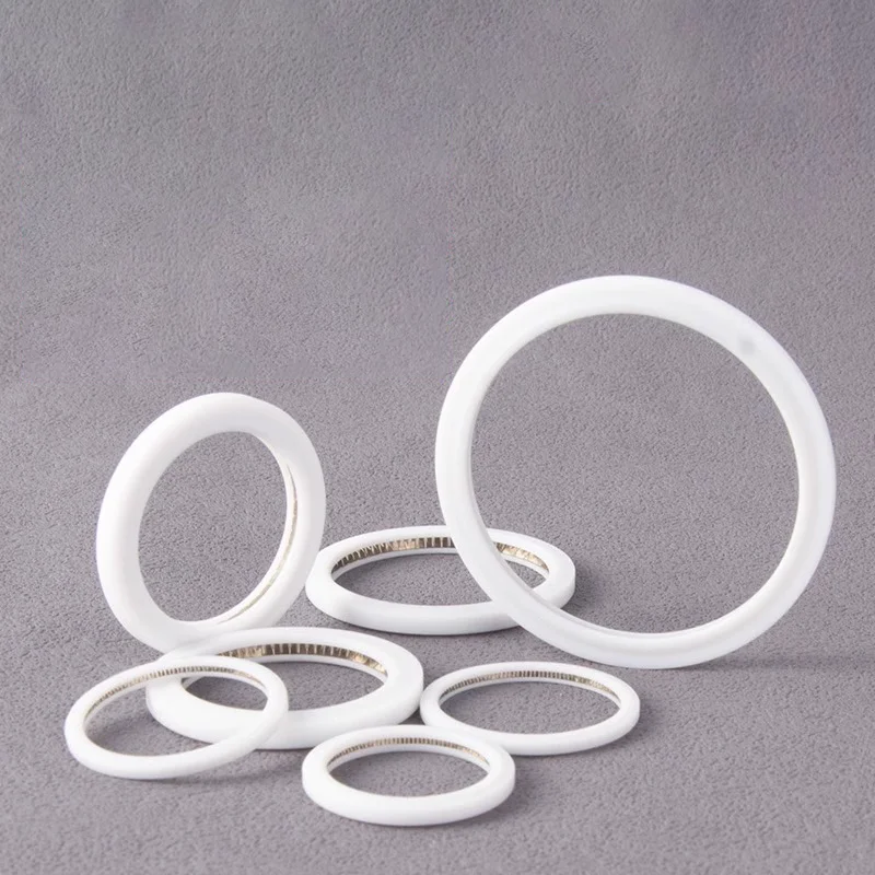 Relfar Laser Welding Gun Sealing Ring 20.5*16*2.3 Lens Pressing Ring FWH20 FWH30 Laser Cleaning Head PTFE Seal Ring 16.5*12*2.3