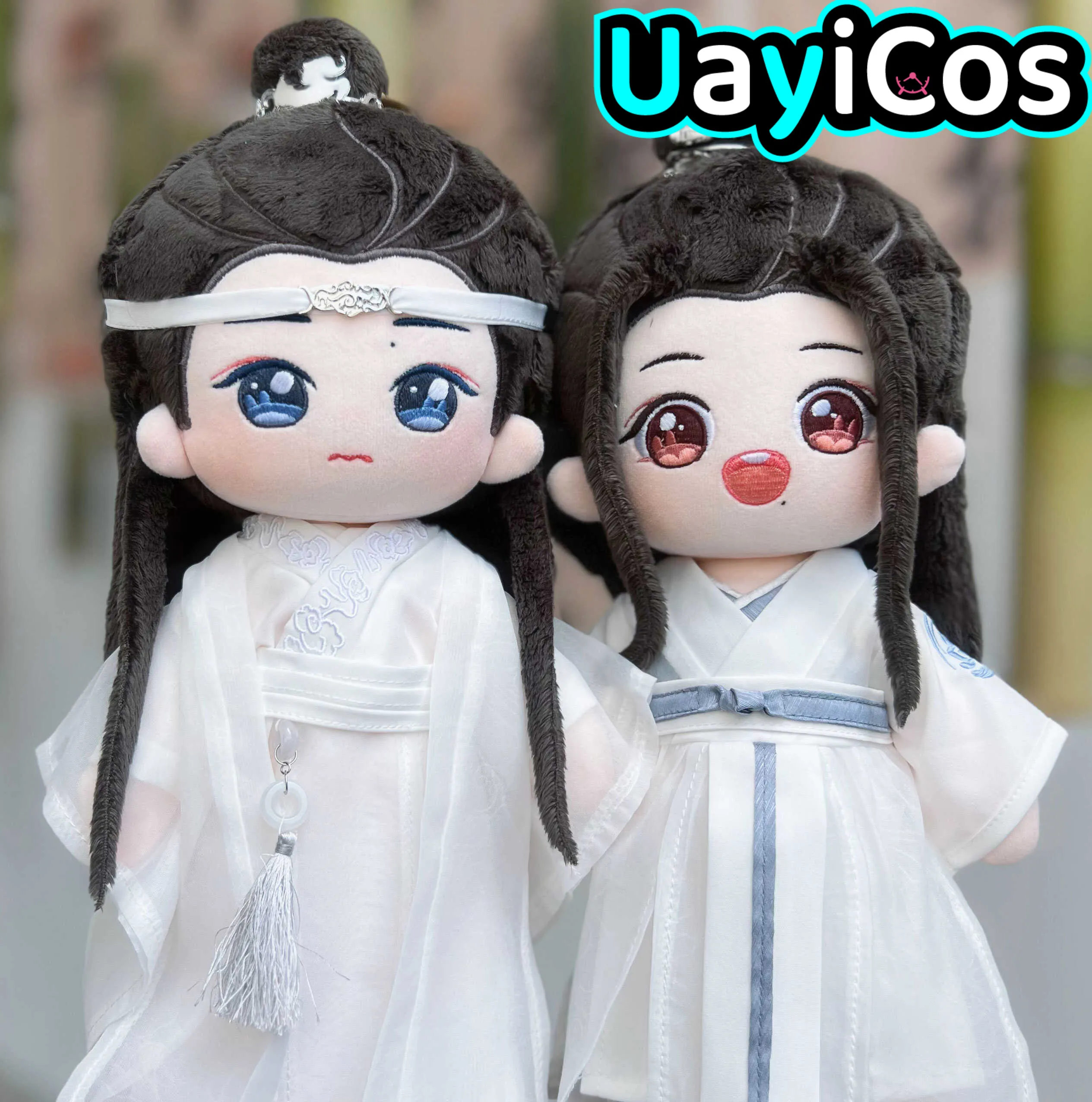 

Grandmaster of Demonic Cultivation Wei Wuxian Lan Wangji Wang Yibo Xiao Zhan Stuffed Plushie Plush 20cm 30cm Doll Body Anime Toy