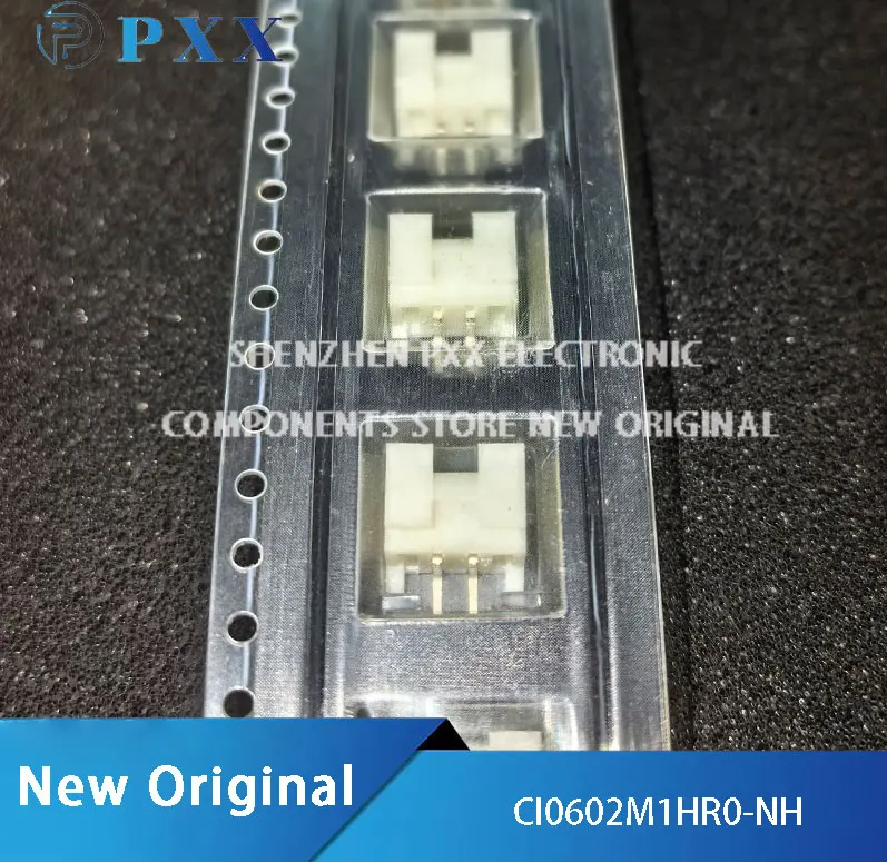 5Pcs New Original CI0602M1HR0-NH Connector CI06 Series 2.00mm(.079) Wire to Board SMT Side Entry Type Headers