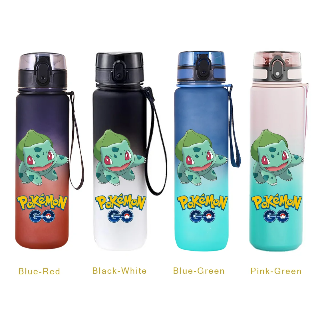 650ml pokemon pikachu charizard anime esportes garrafa de água bulbasaur squirtle beber garrafas viagem ciclismo caminhadas ginásio jarros