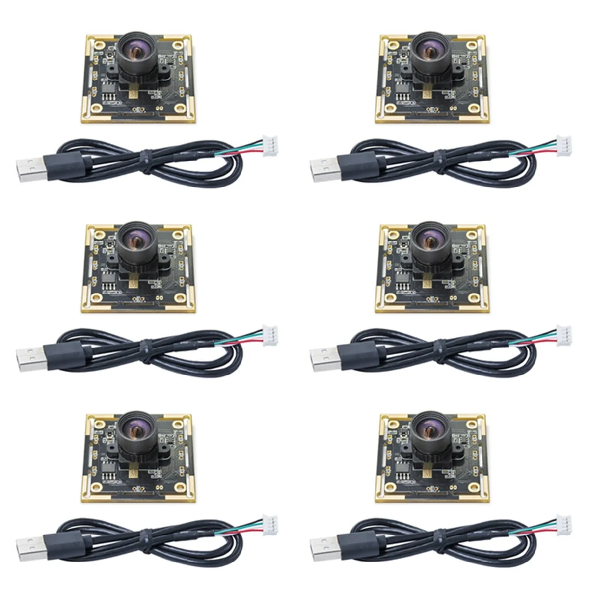 

L77A 6 шт. OV9732 модуль камеры 1MP 1280x720 30 кадров в секунду USB бесплатный драйвер ручной фокусировки с кабелем 0,5 метра для WinXP/7/8/10